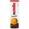 Nutella Biscuits 166g with crunchy biscuits and creamy hazelnut cocoa filling