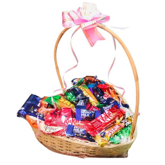Luxury Heart Chocolate Hamper