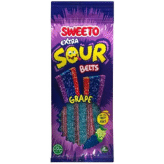Sweeto Extra Sour Belts Grape Gummy 80g in Sri Lanka Order Online