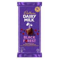 Creamy milk chocolate loaded with jelly pieces and crispy biscuits — a fun, flavorful Black Forest twist in Sri Lanka.