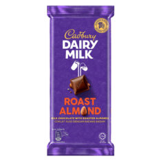 Smooth milk chocolate packed with crispy roasted almonds for a rich, nutty chocolate experience in Sri Lanka!