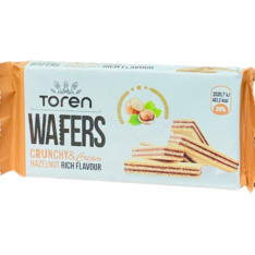 Toren Wafers Crunchy & Cream – Hazelnut Rich Flavour | Choco More | Buy Imported Example Category Online In Sri Lanka | Fast Islandwide Delivery