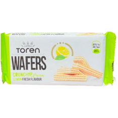 Toren Wafers Crunchy & Cream Lemon Toren lemon wafers Sri Lanka Toren crunchy cream wafers lemon wafer biscuits Sri Lanka