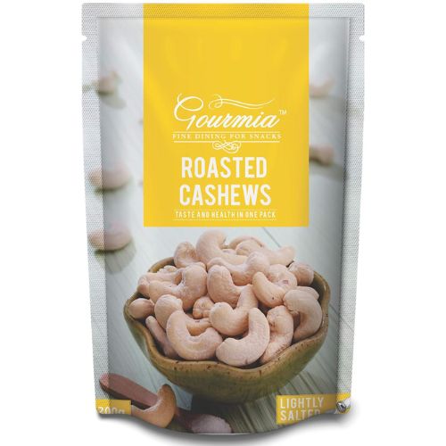 Gourmia Roasted Cashew Nuts Lightly Salted 200g 1 Gourmia Roasted Cashews Lightly Salted 200g