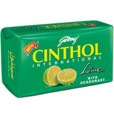 Original Godrej Cinthol International Lime Soap with Deodorant 175g
